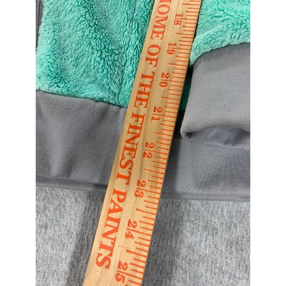 The North Face Denali‎ Fleece Full Zip Hoodie Jacket (Girl's Large) Green - Picture 7 of 12